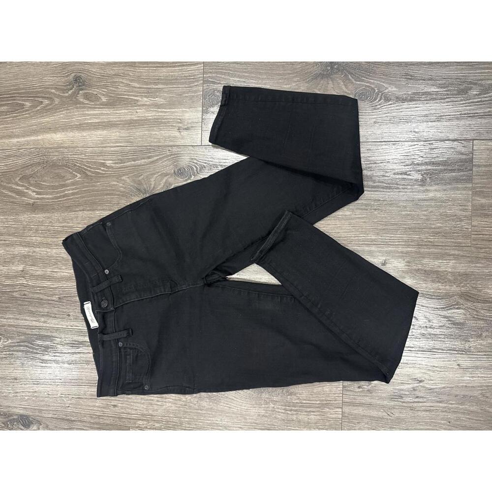 Madewell 9" High-Rise Skinny Black Jeans Size 27